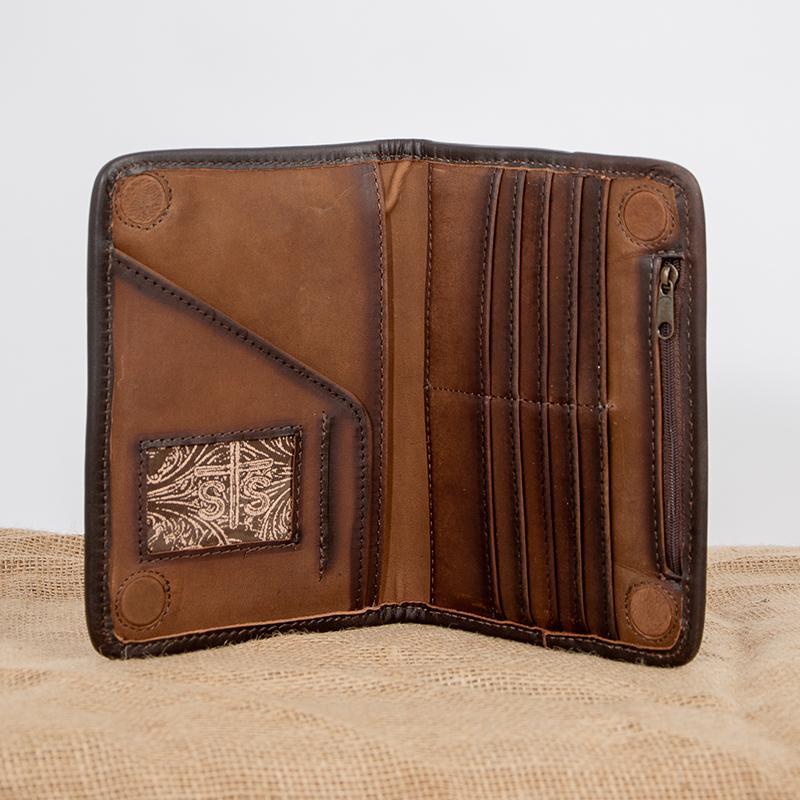 Magnetic Cowhide Wallet