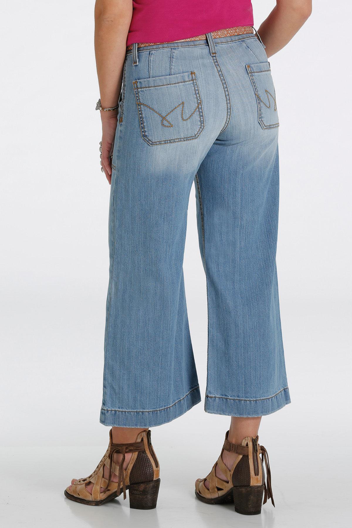 Ladies Hannah Cropped Jeans