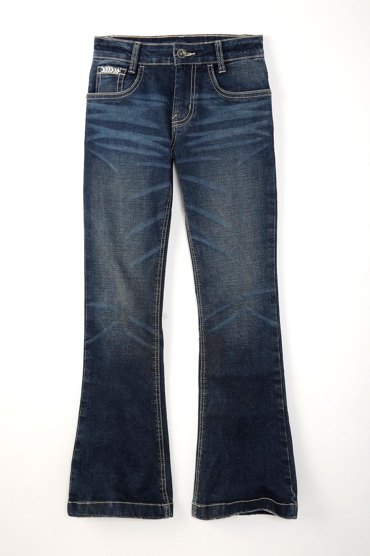 Girls Violet Jeans Bootcut