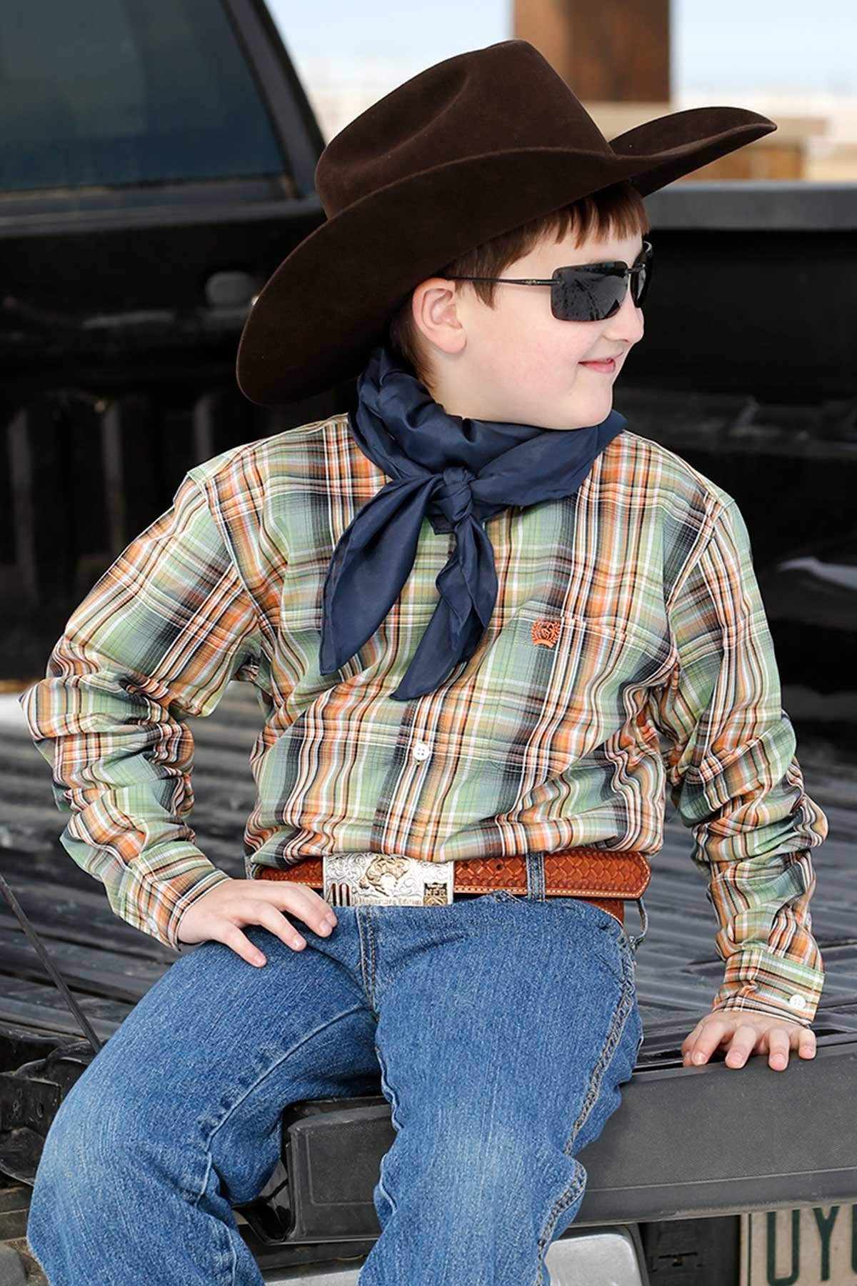 Boys Western Shirt