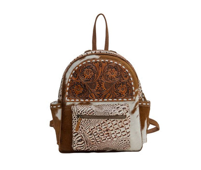 Tropey Hand-Tooled Bag