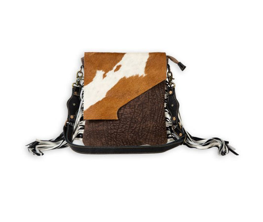 Stratford Trail Bag - Brown & White