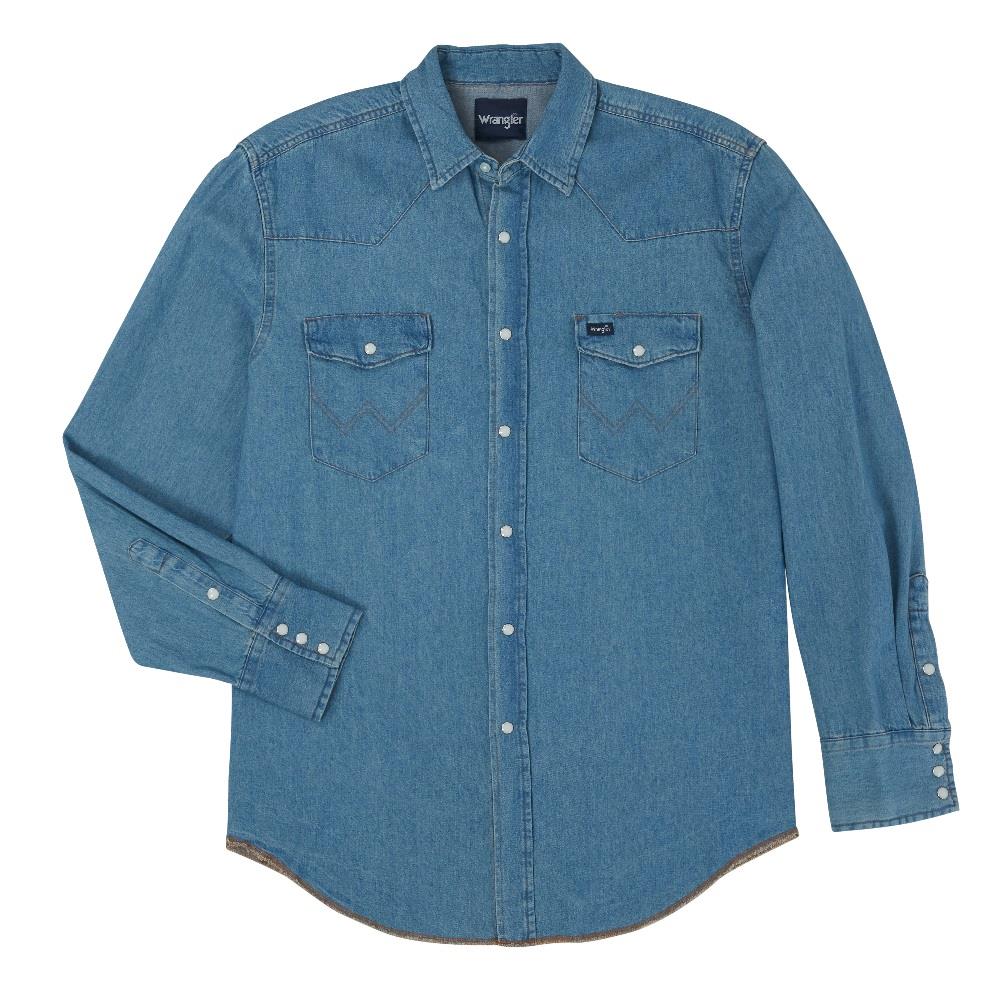 Men's Denim Western Shirt