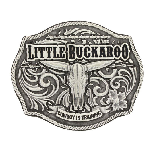 Lil Buckaroo Skull Kids Attitude Buckle