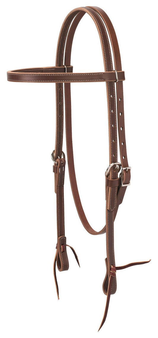5/8" Straight Browband Headstall