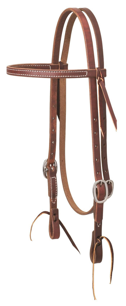 5/8" Straight Browband Headstall