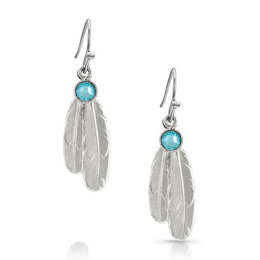 Gift of Freedom Feather Earrings