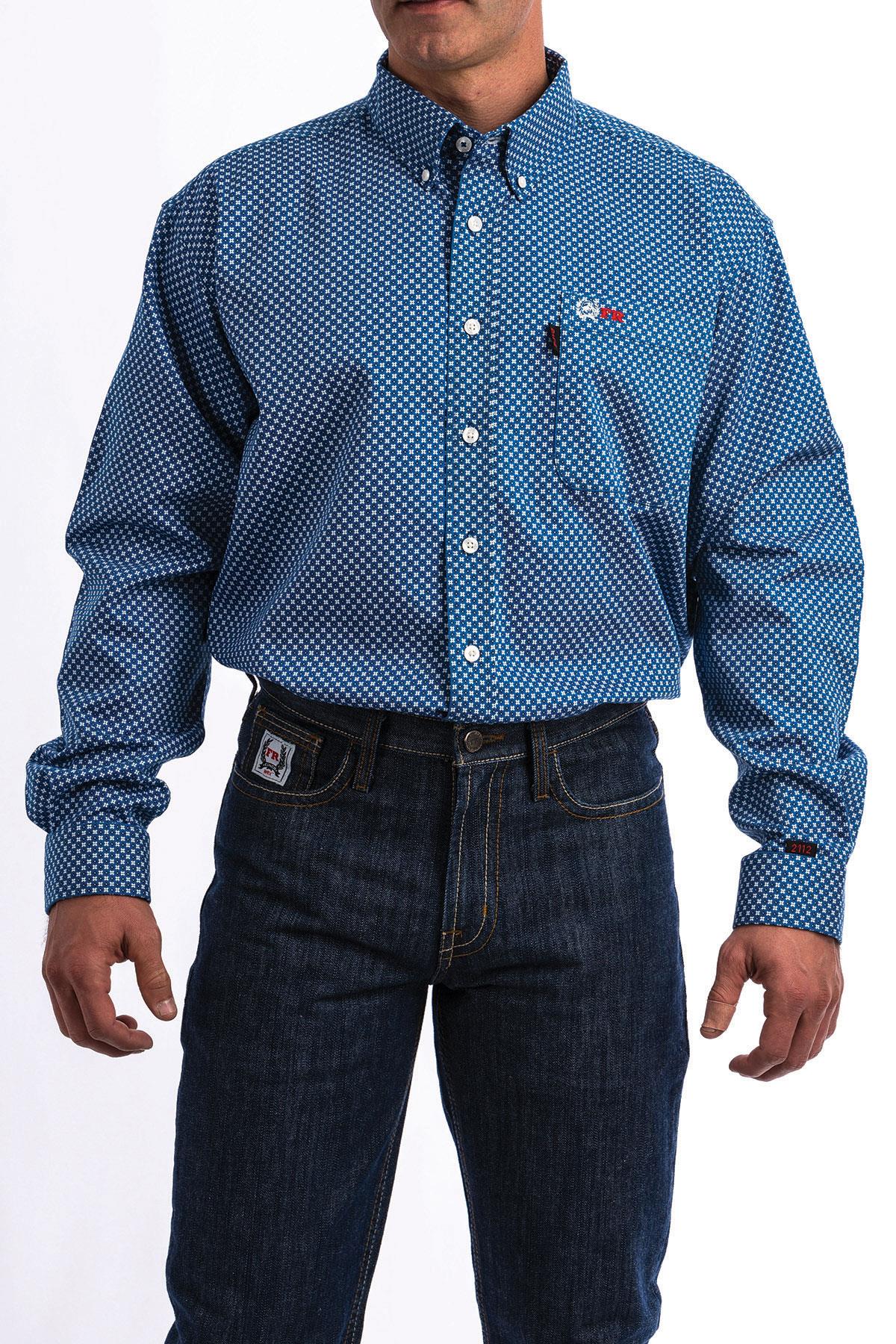 Men's Flame Resistant Western Shirt