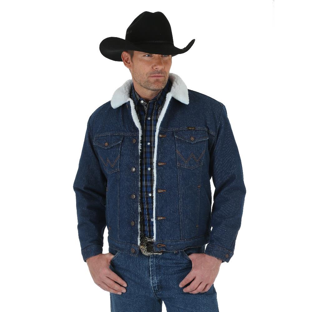 Men's Lined Denim Jacket