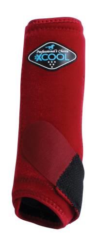 2XCool Sports Medicine Boots - Front - Crimson Red