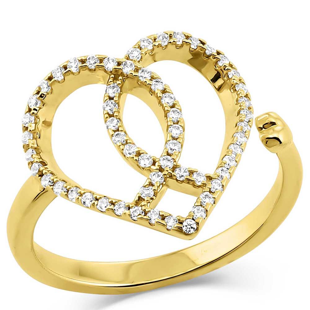 Faith Heart Ring