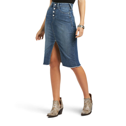 Ladies Jean Skirt