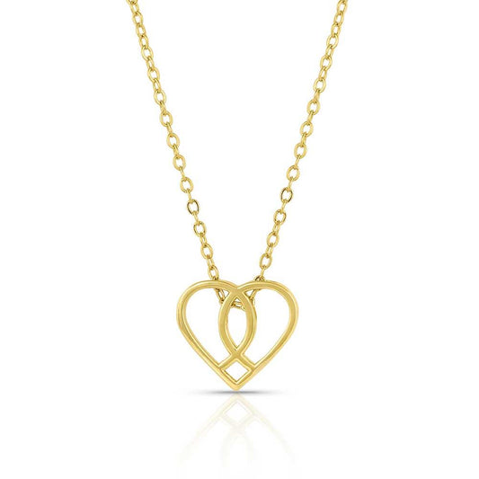Faith Heart Necklace