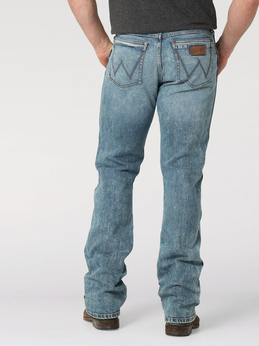 Men's Retro Slim Bootcut Denim