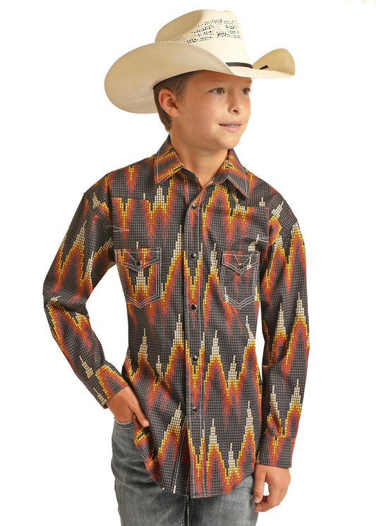 Boys Western Shirt