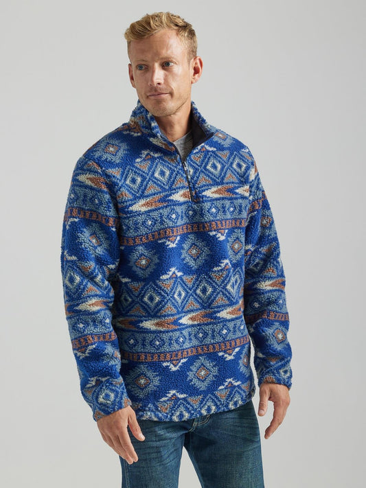 Men's 1/4 Zip Sherpa Jacket