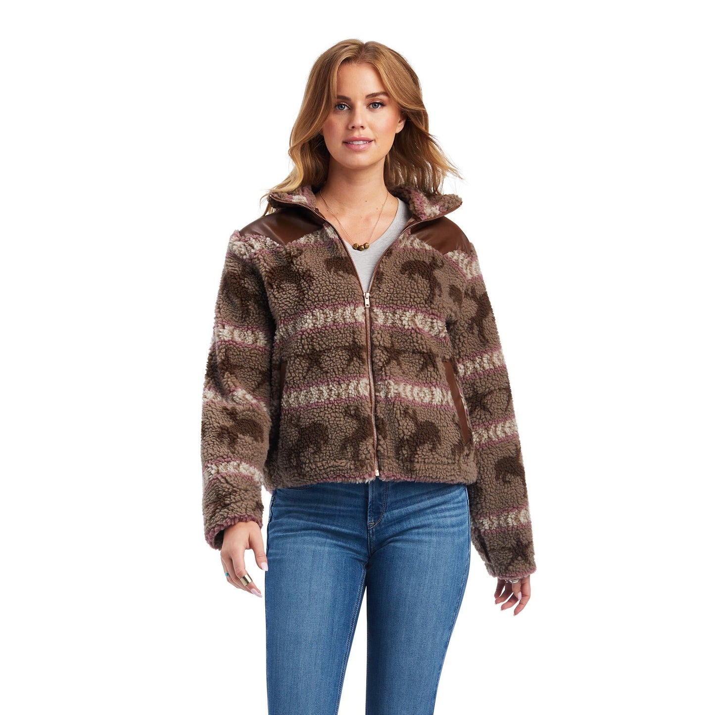 Ladies Sherpa Jacket