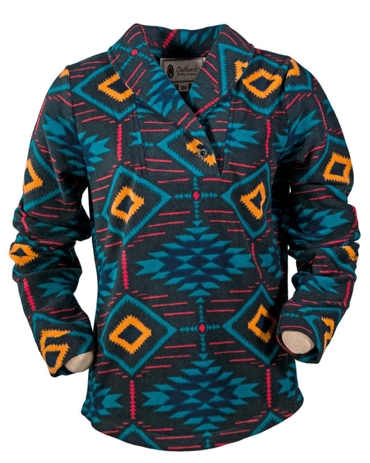 Ladies Janet Pullover - Teal