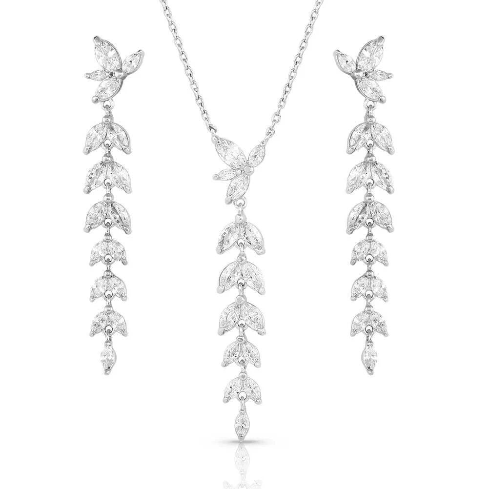 Woodbine Falls Crystal Jewelry Set