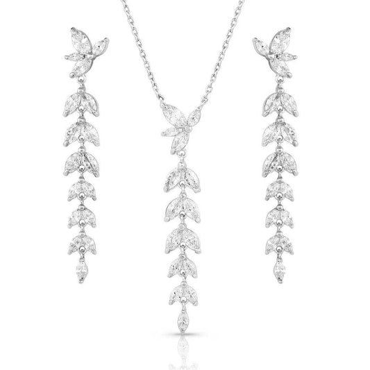 Woodbine Falls Crystal Jewelry Set