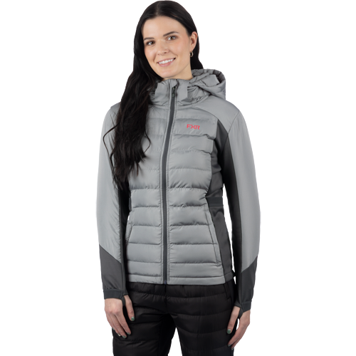 Ladies Phoenix Quilted Hoodie